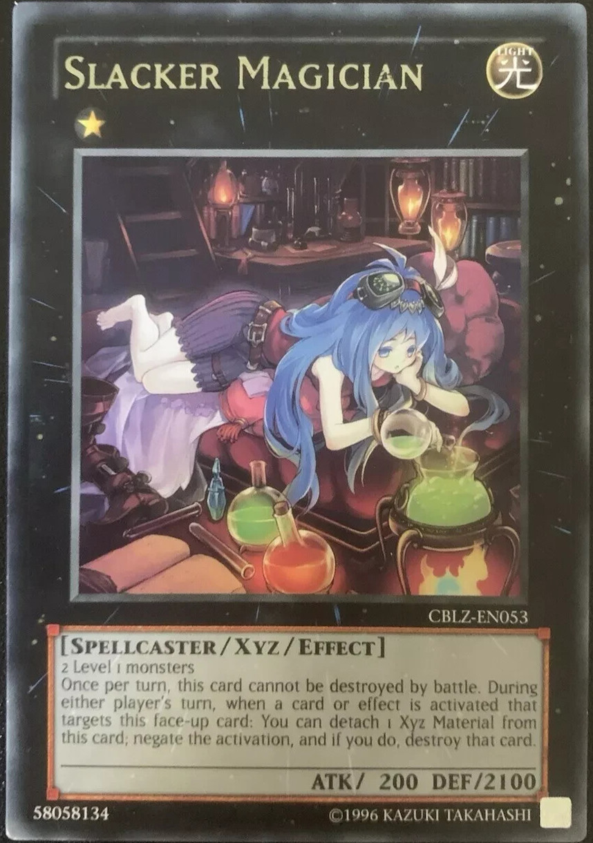 Slacker Magician *Rare* Unlimited Edition [CBLZ-EN053] YuGiOh TCG Card
