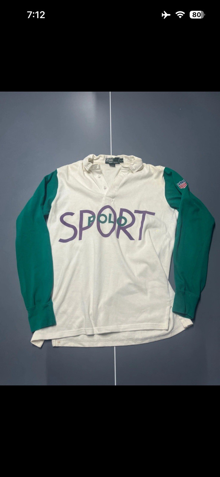 Women’s Vintage Y2K Polo Ralph Lauren Sport Longsleeve Women’s Vintage Y2K Polo Ralph Lauren Sport Longsleeve