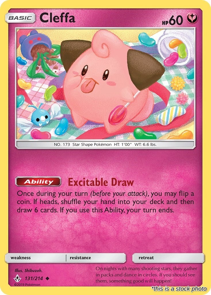 Cleffa U 131/214 SM10 Pokemon