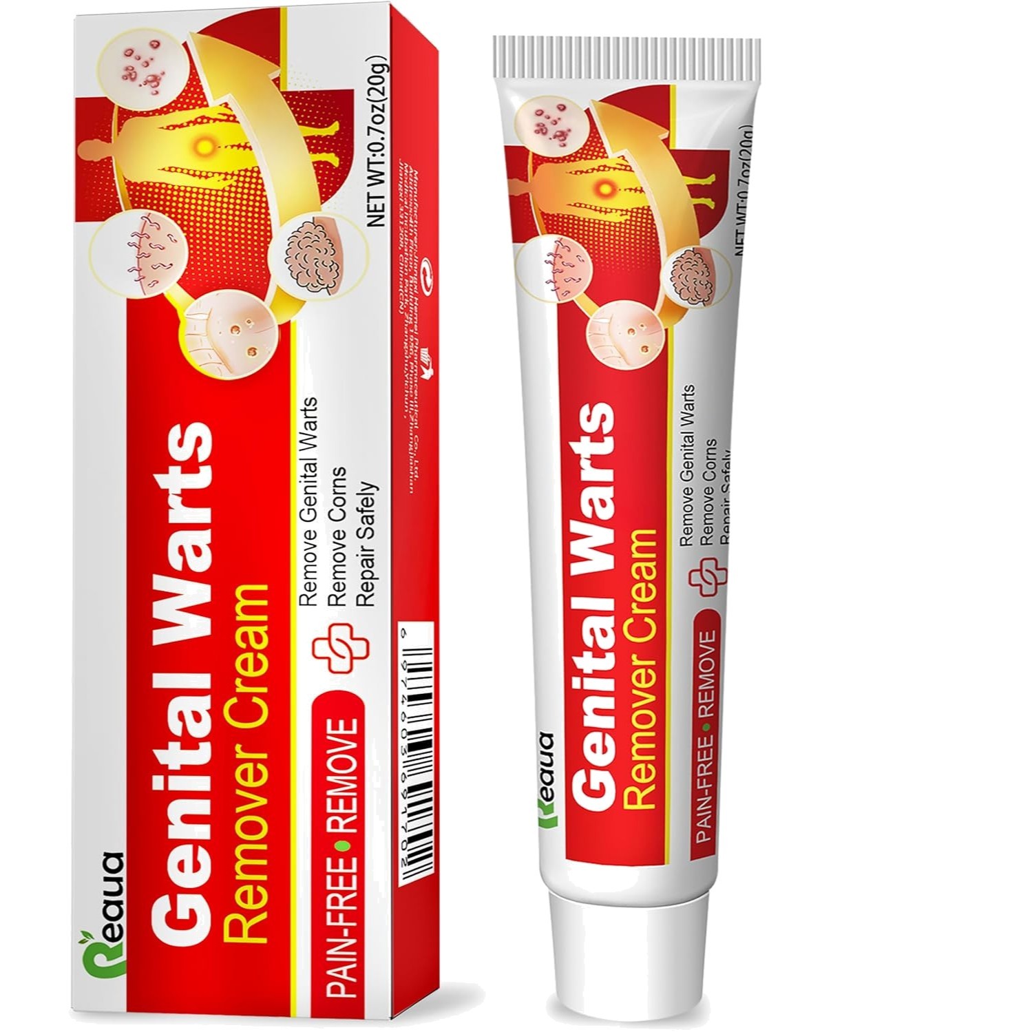Wart Remover Fast Acting Gel Wart Remover Freeze,Genital Wart Freeze for Genital