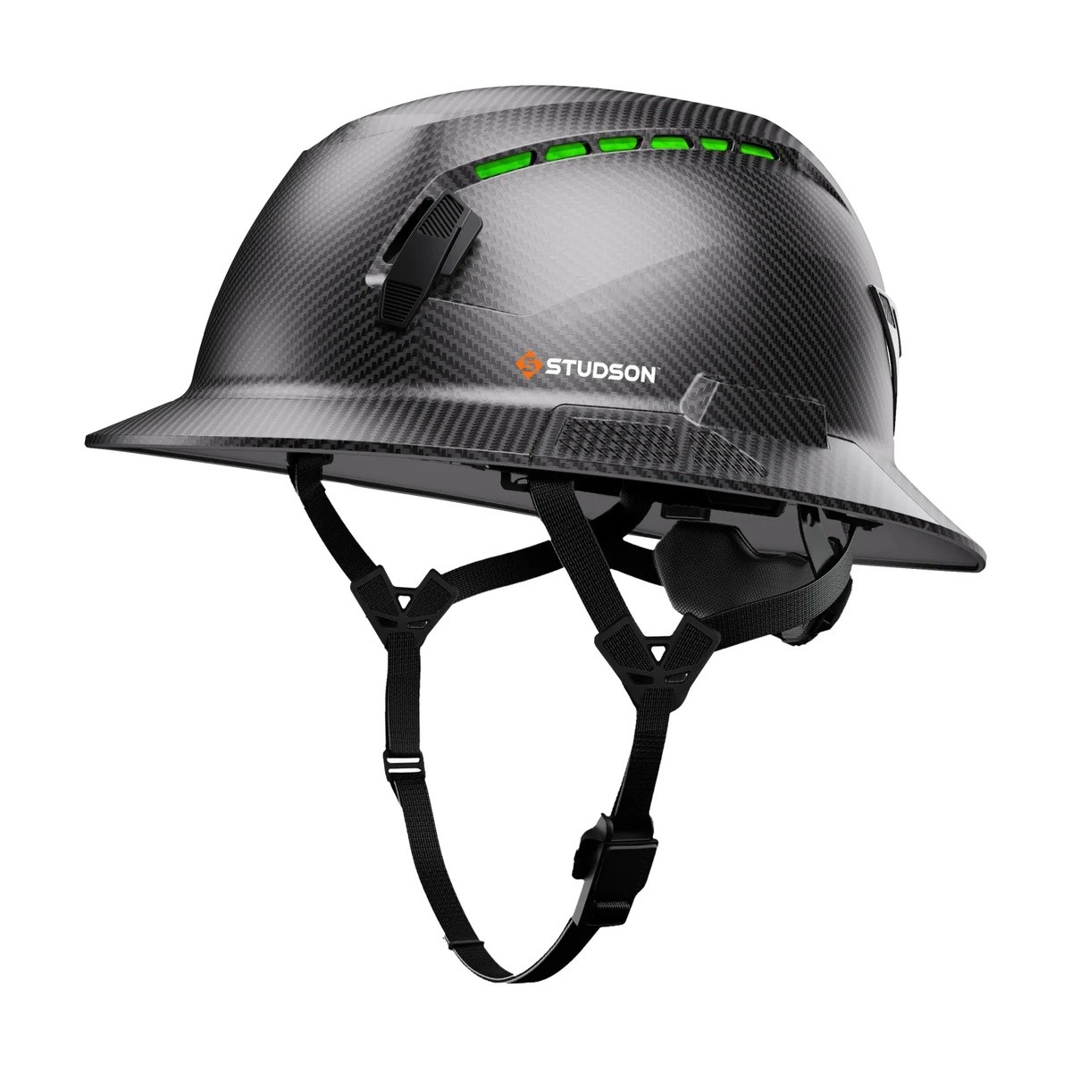 Studson SHK1-FB-CCF SHK-1 Vented Full Brim Class C Type II Safety Helmet Studson SHK1-FB-CCF SHK-1 Vented Full Brim Class C Type II Safety Helmet