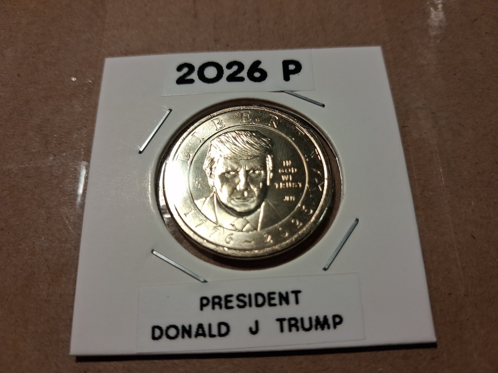2026 P DONALD TRUMP COIN