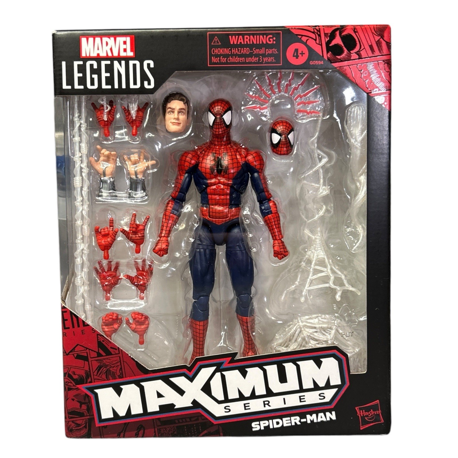 Marvel Legends Maximum Series Spider-Man Brand New SEALED Authentic Hasbro