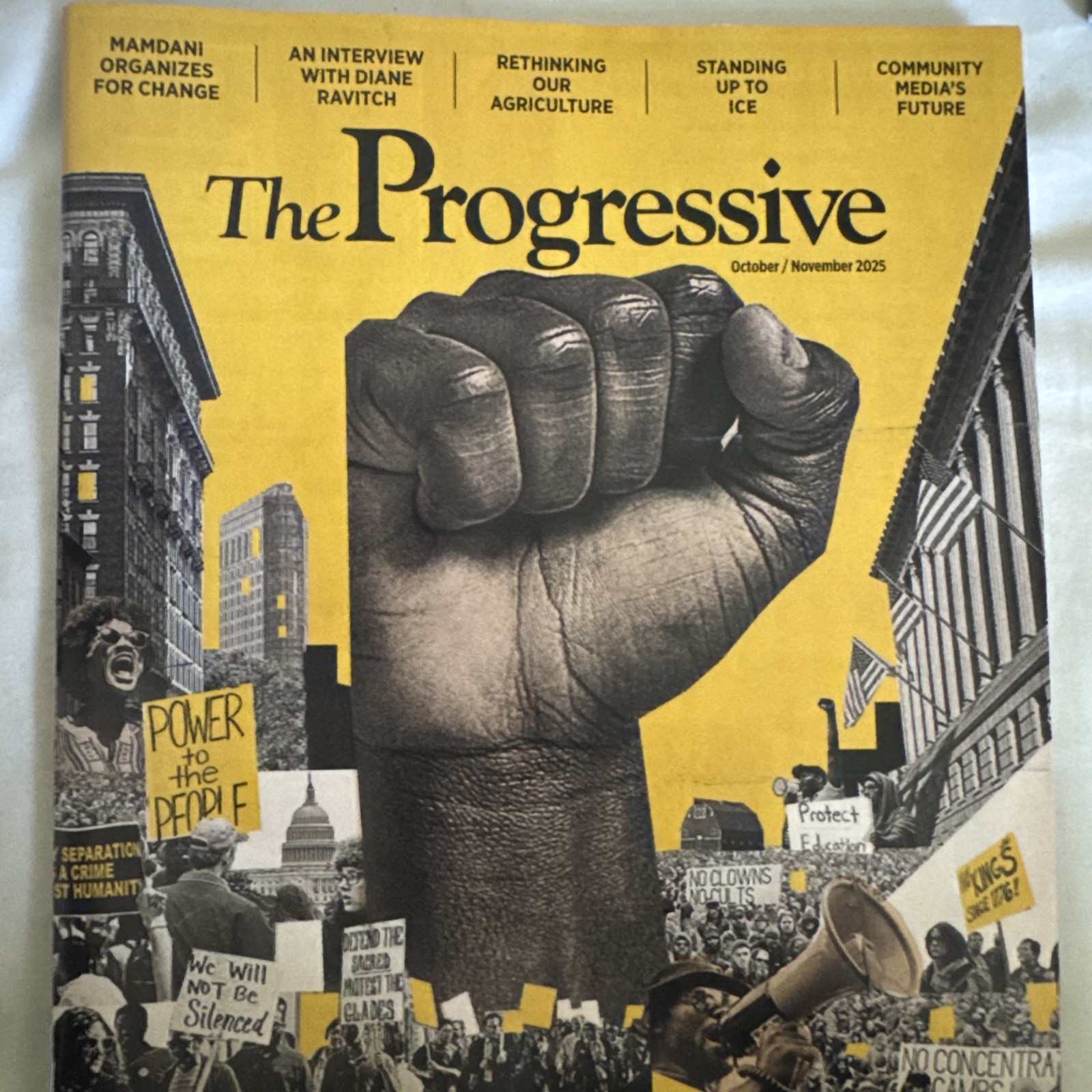 The Progressive October November Magazine 2025 The Progressive October November Magazine 2025