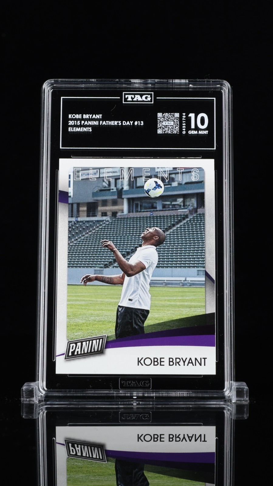 2015 Panini Father’s Day – Elements Kobe Bryant #13, graded TAG 10 Gem Mint 2015 Panini Father’s Day – Elements Kobe Bryant #13, graded TAG 10 Gem Mint