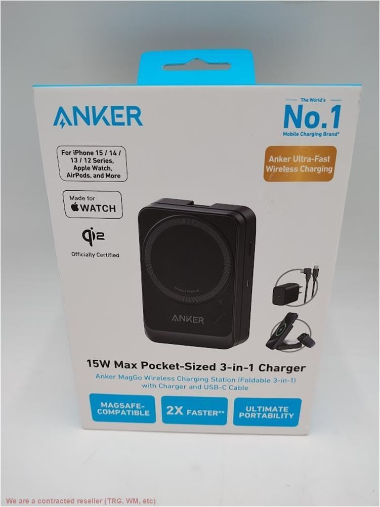 3-in-1 Qi2 MagGo Portable Charger
