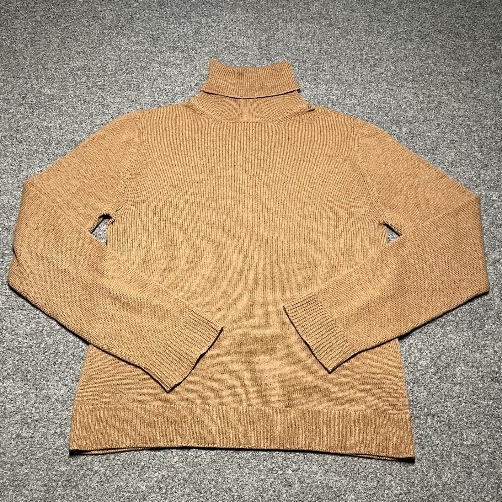 Vintage Calvin Klein Collection Sweater Womens Large Brown Turtleneck Italy 90s Vintage Calvin Klein Collection Sweater Womens Large Brown Turtleneck Italy 90s
