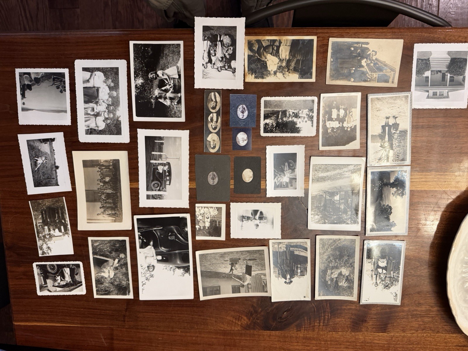 Vintage Lot of 30 Black & White Scalloped Edge Snapshot Photos People Vehicles Vintage Lot of 30 Black & White Scalloped Edge Snapshot Photos People Vehicles