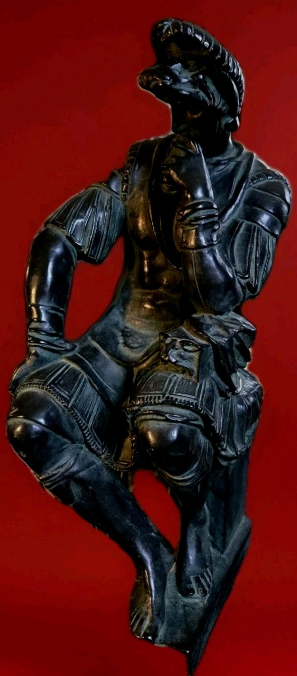 Vintage Sculpture Statue After Michelangelo's Lorenzo De Medici Bruxelles 16 Vintage Sculpture Statue After Michelangelo's Lorenzo De Medici Bruxelles 16