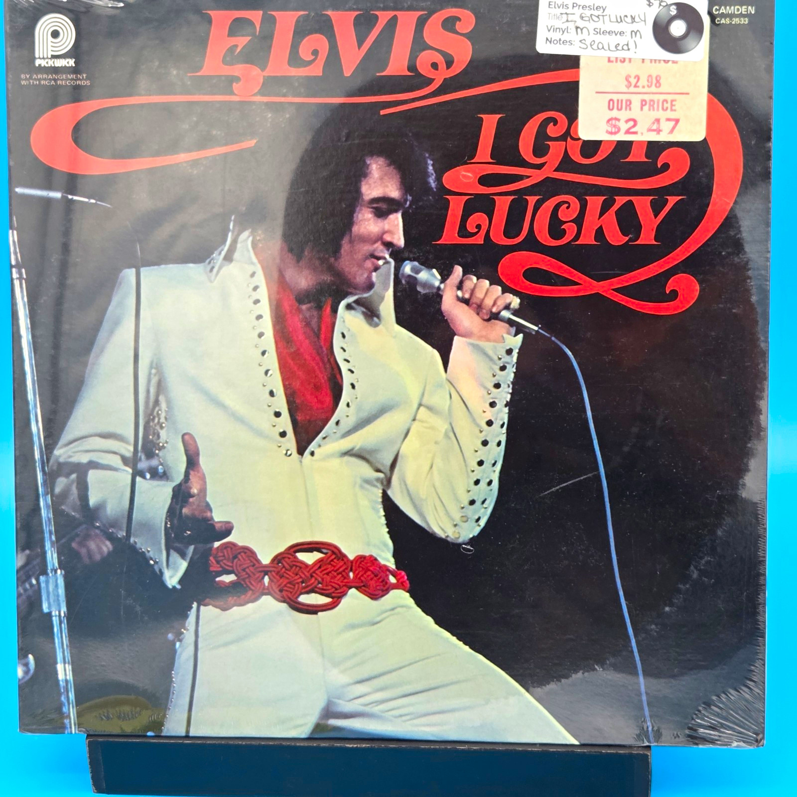 Elvis Presley - I Got Lucky (Vintage Vinyl LP) - RCA Camden) - FACTORY SEALED Elvis Presley - I Got Lucky (Vintage Vinyl LP) - RCA Camden) - FACTORY SEALED
