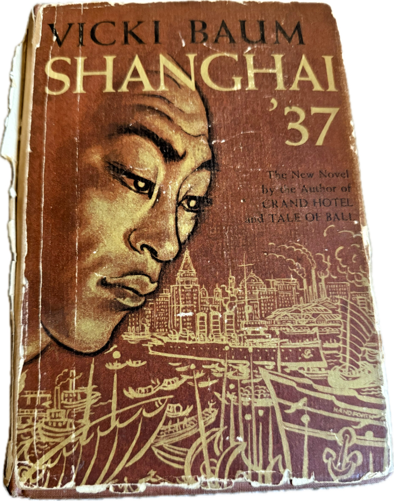 Shanghai \'37 by Vicki Baum, 1939 First Edition First Printing HC w/ Dust Jacket Shanghai \'37 by Vicki Baum, 1939 First Edition First Printing HC w/ Dust Jacket