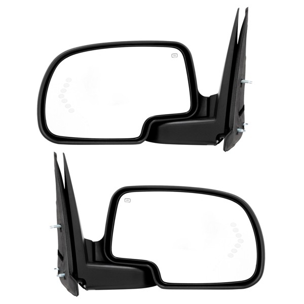 NEW-Power Heated Turn Signal LH RH pair Door Side View Mirrors For 2003-07