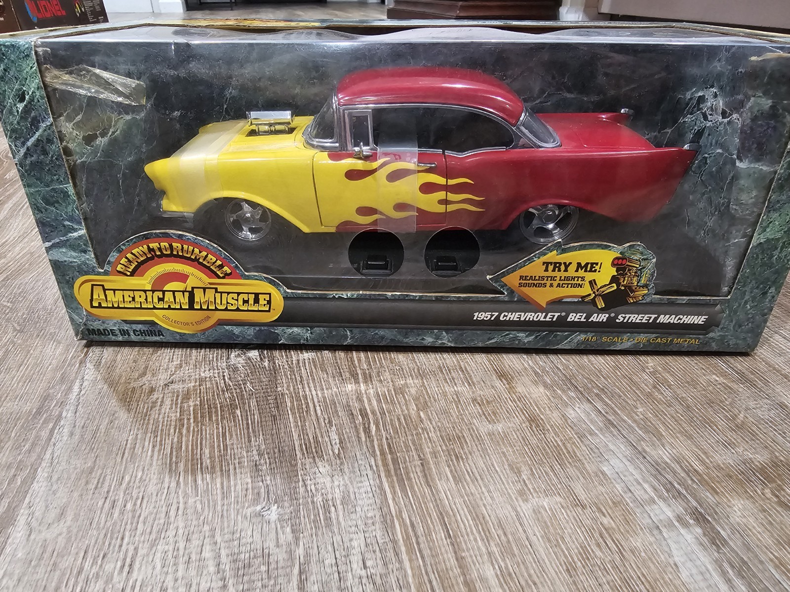 Ertl American Muscle “Ready to Rumble”1957 Chevrolet Bel Air Street Machine 1:18 Ertl American Muscle “Ready to Rumble”1957 Chevrolet Bel Air Street Machine 1:18