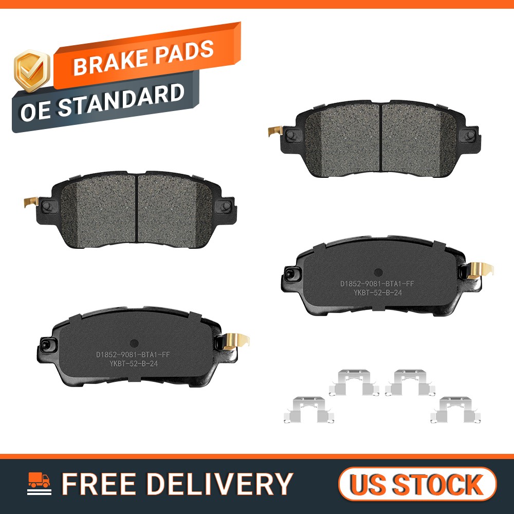 Front Ceramic Disc Brake Pads for Scion iA Toyota Yaris iA