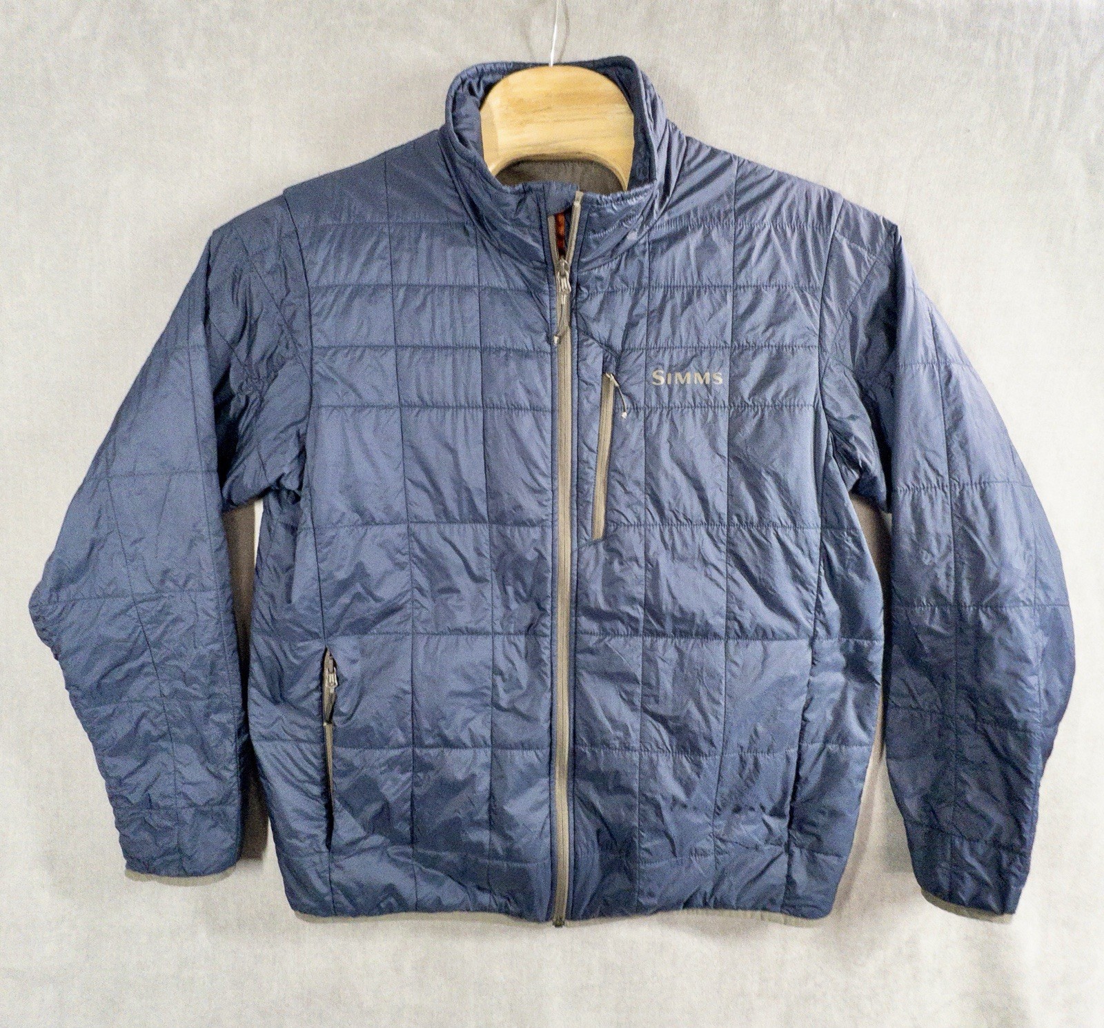 Simms Fishing Primaloft Soft Shell Jacket Mens L Full Zip Gorpcore Outdoors