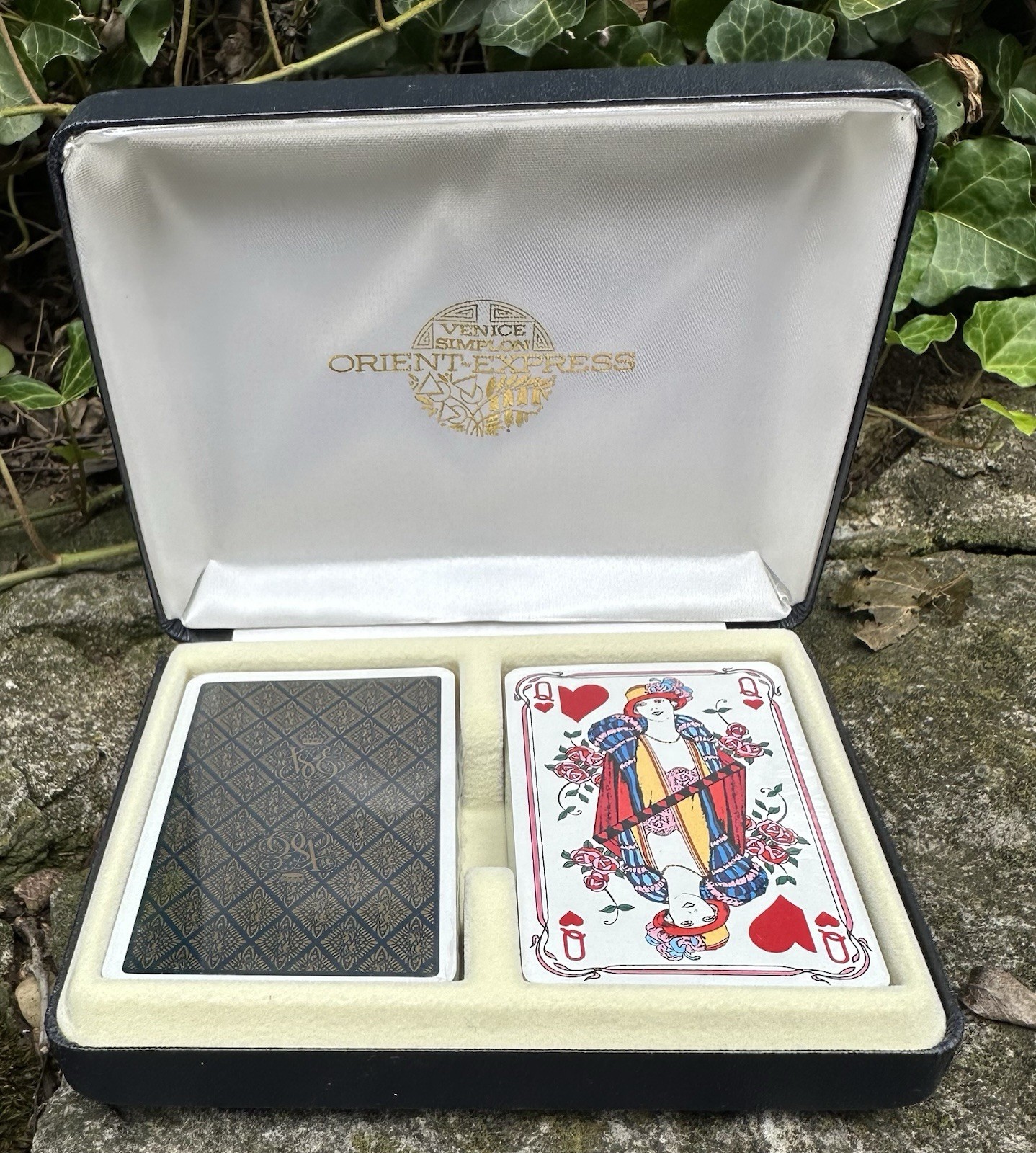 VENICE SIMPLON ORIENT EXPRESS Sealed Double Deck Playing Cards Rare Vintage VENICE SIMPLON ORIENT EXPRESS Sealed Double Deck Playing Cards Rare Vintage