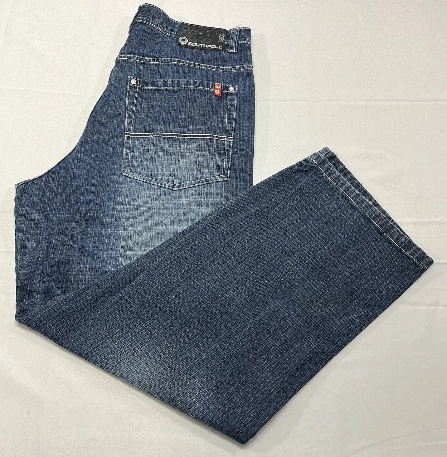 Rare VTG SOUTHPOLE 3180 Jeans 36x31 Y2K Classic Baggy Red Tab Denim Skater Rare VTG SOUTHPOLE 3180 Jeans 36x31 Y2K Classic Baggy Red Tab Denim Skater