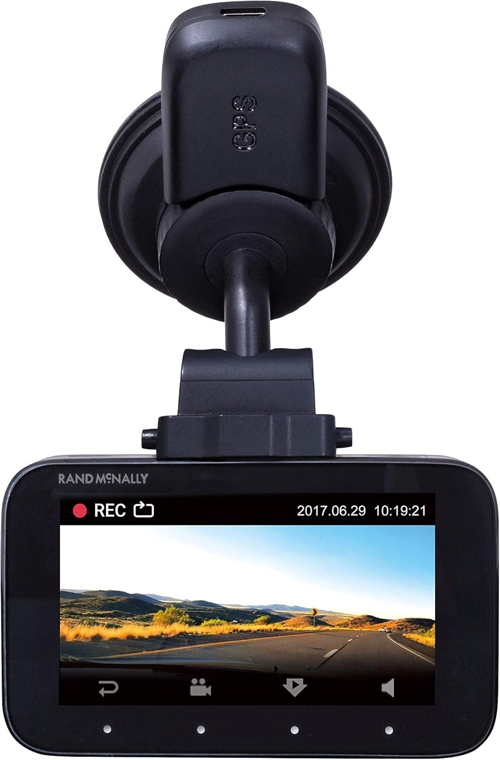 Rand McNally DashCam 500 – Full HD 1080p Wi-Fi Dash Camera Rand McNally DashCam 500 – Full HD 1080p Wi-Fi Dash Camera