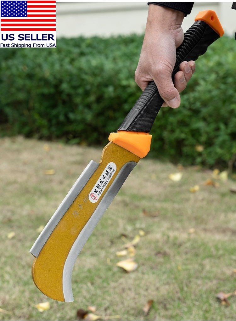 Billhook Sickle Machete for Clearing and Harvesting Yard Tool Double Blade Billhook Sickle Machete for Clearing and Harvesting Yard Tool Double Blade