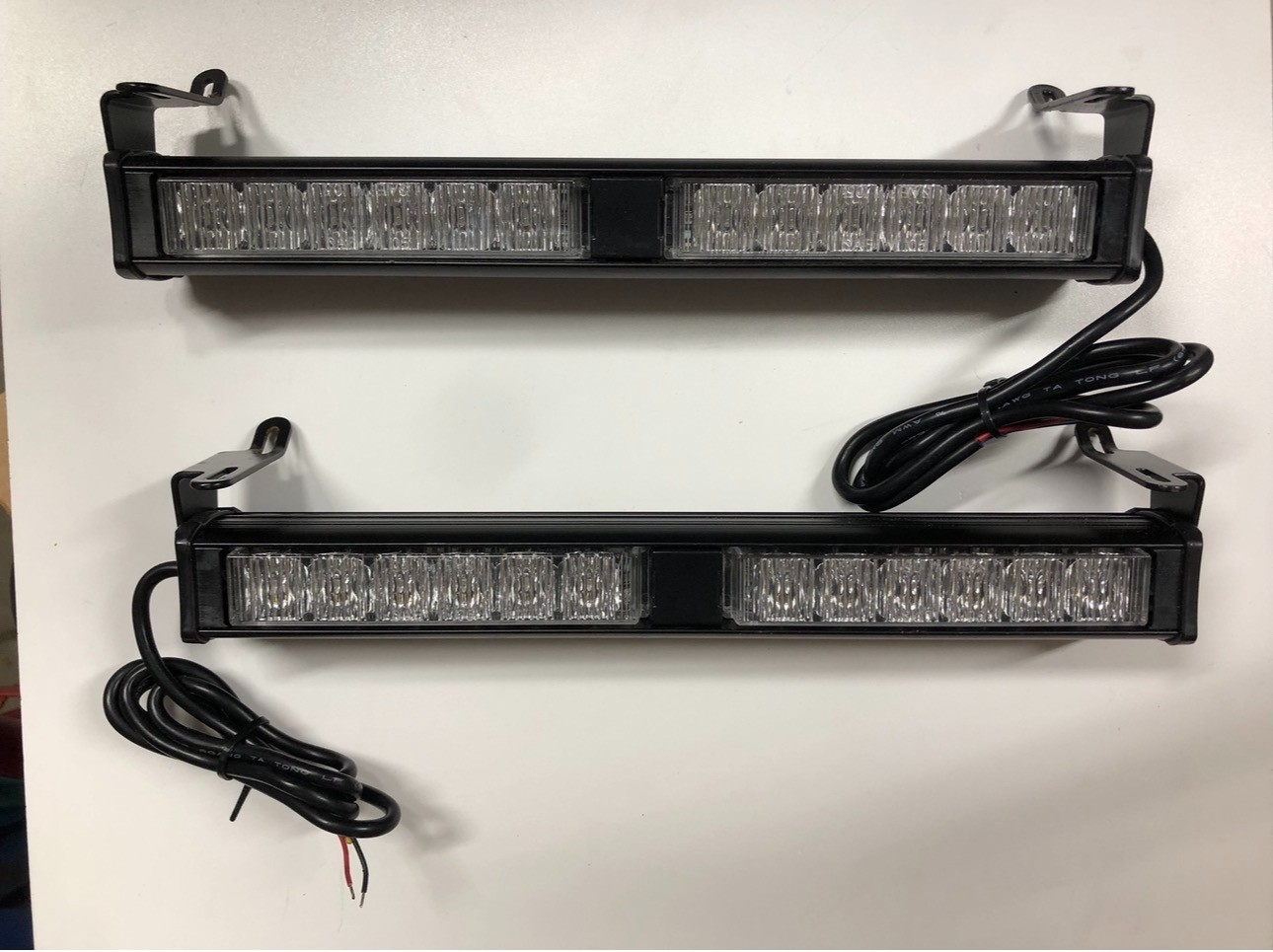 Code3 XT602 LED Light Stick  Pair (2)- Used in GOOD Condition