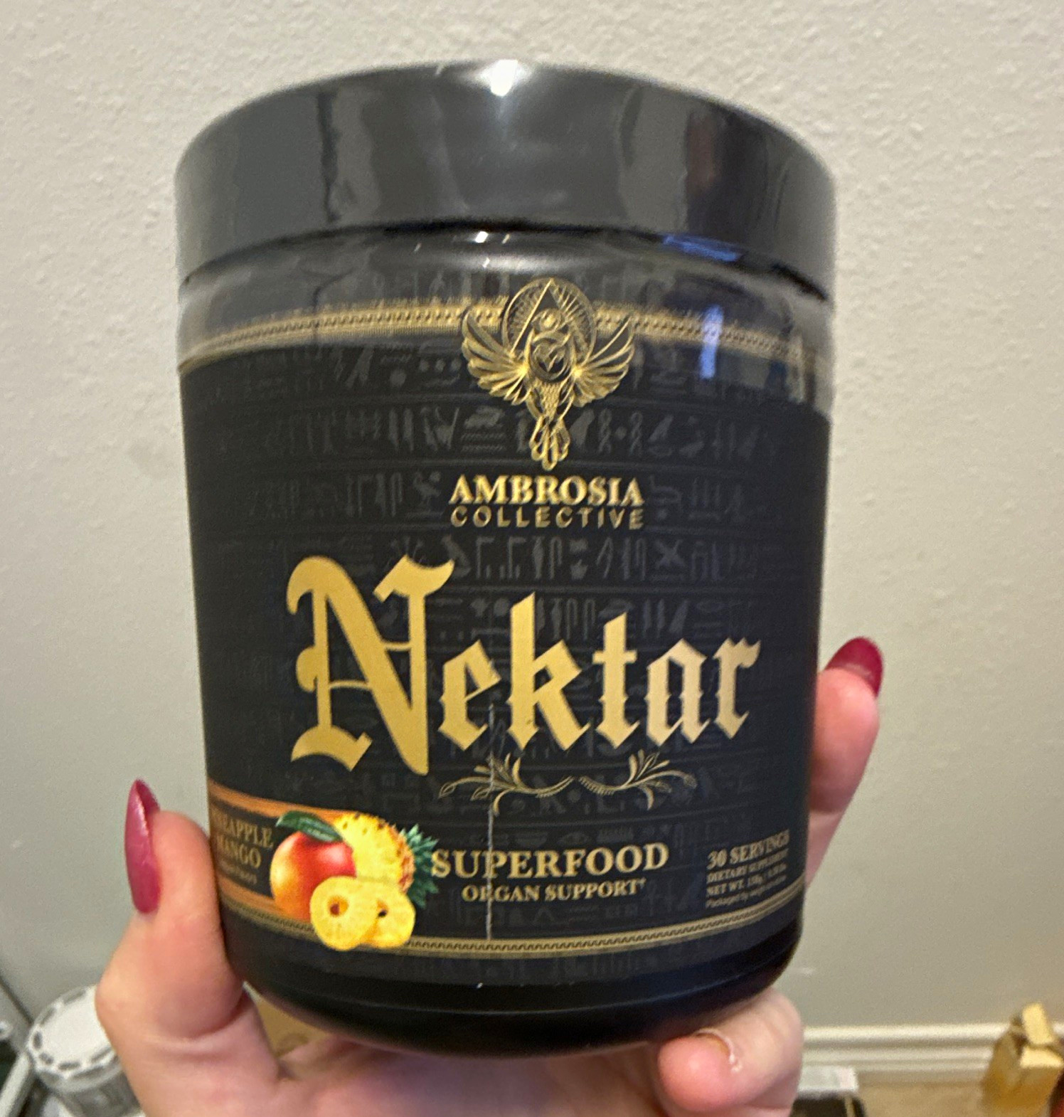 Ambrosia Collective Nektar Organ Support Pineapple Mango Powder 30 Serv Ambrosia Collective Nektar Organ Support Pineapple Mango Powder 30 Serv