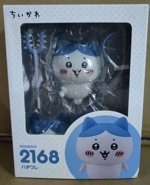 Hachiware Nendoroid 2168 Chiikawa Anime Character Collectible Model Toy Gift