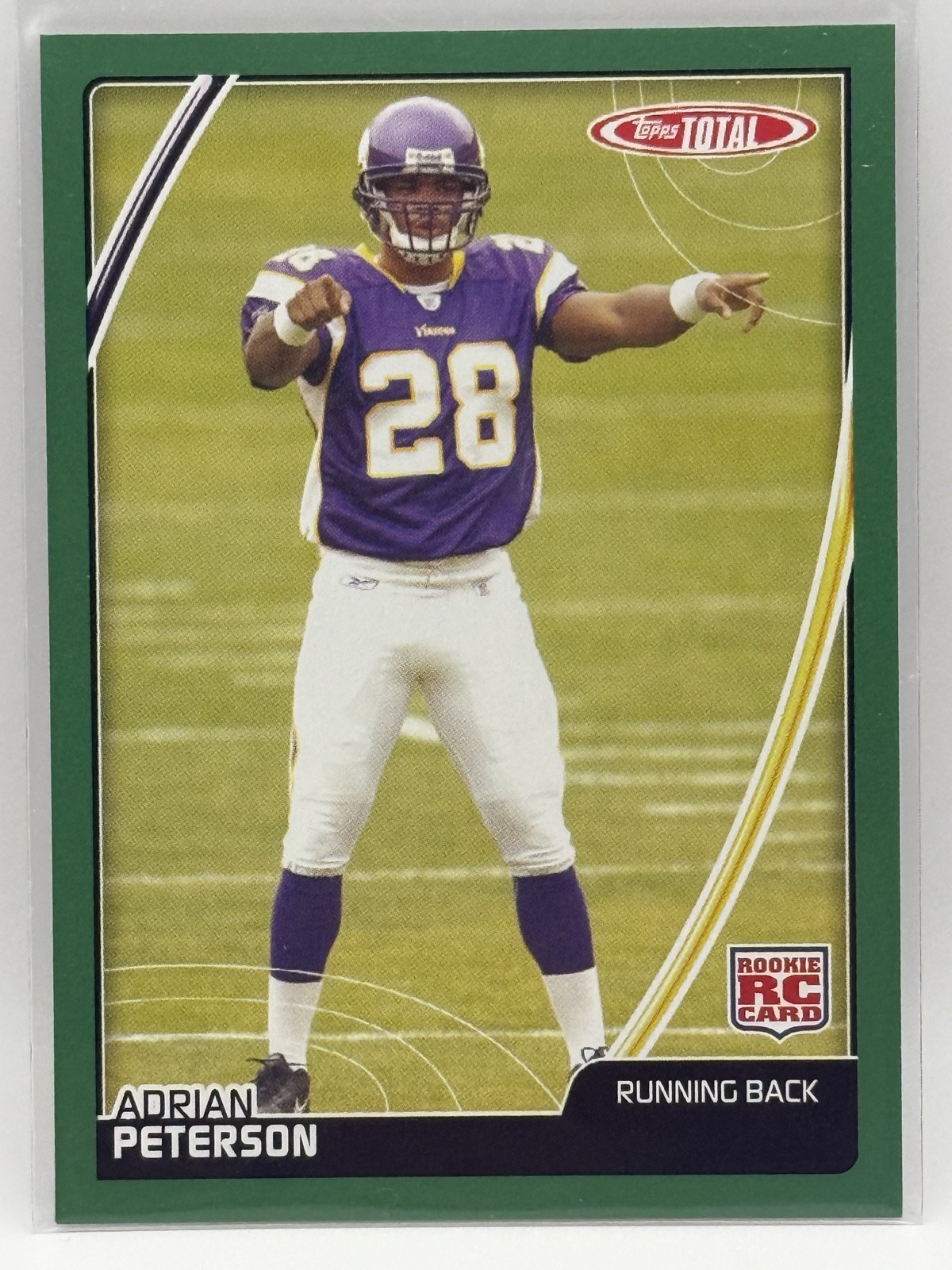 2007 Topps Total - Adrian Peterson #456 (RC) 2007 Topps Total - Adrian Peterson #456 (RC)