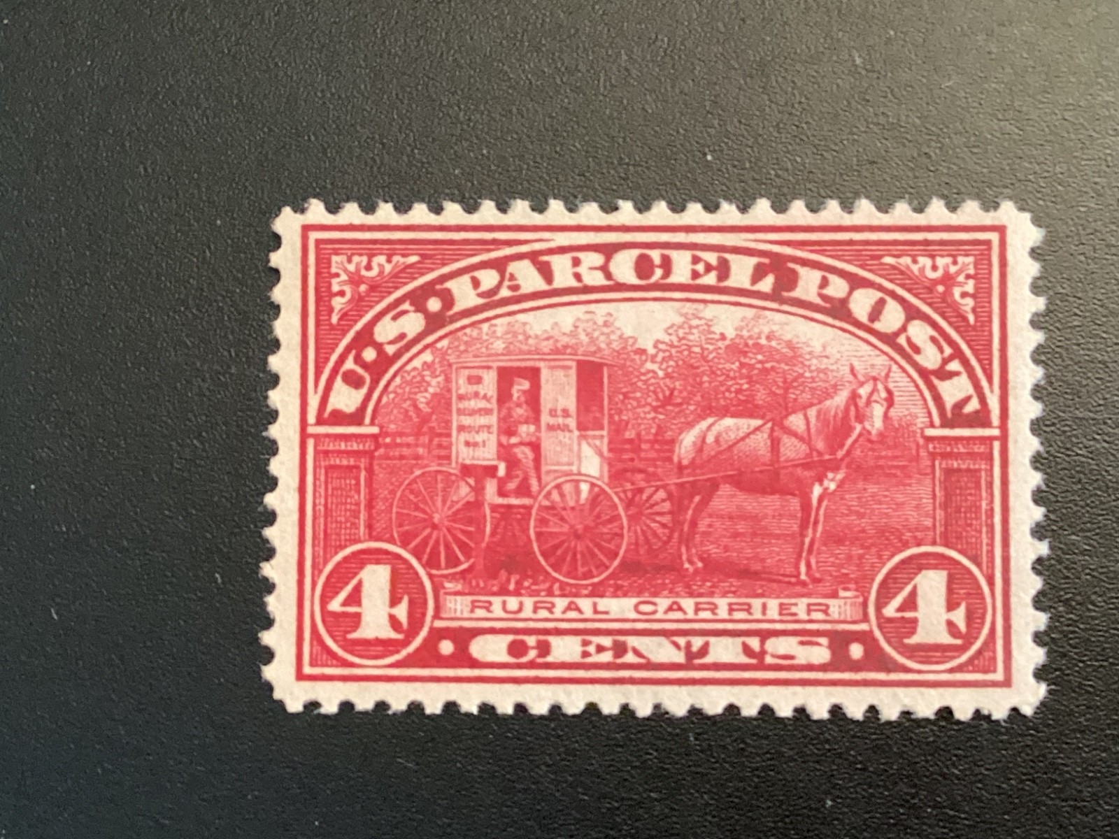 ICOLLECTZONE US Q4 VF/XF NH  SQI $100 Premium Stamp (1)