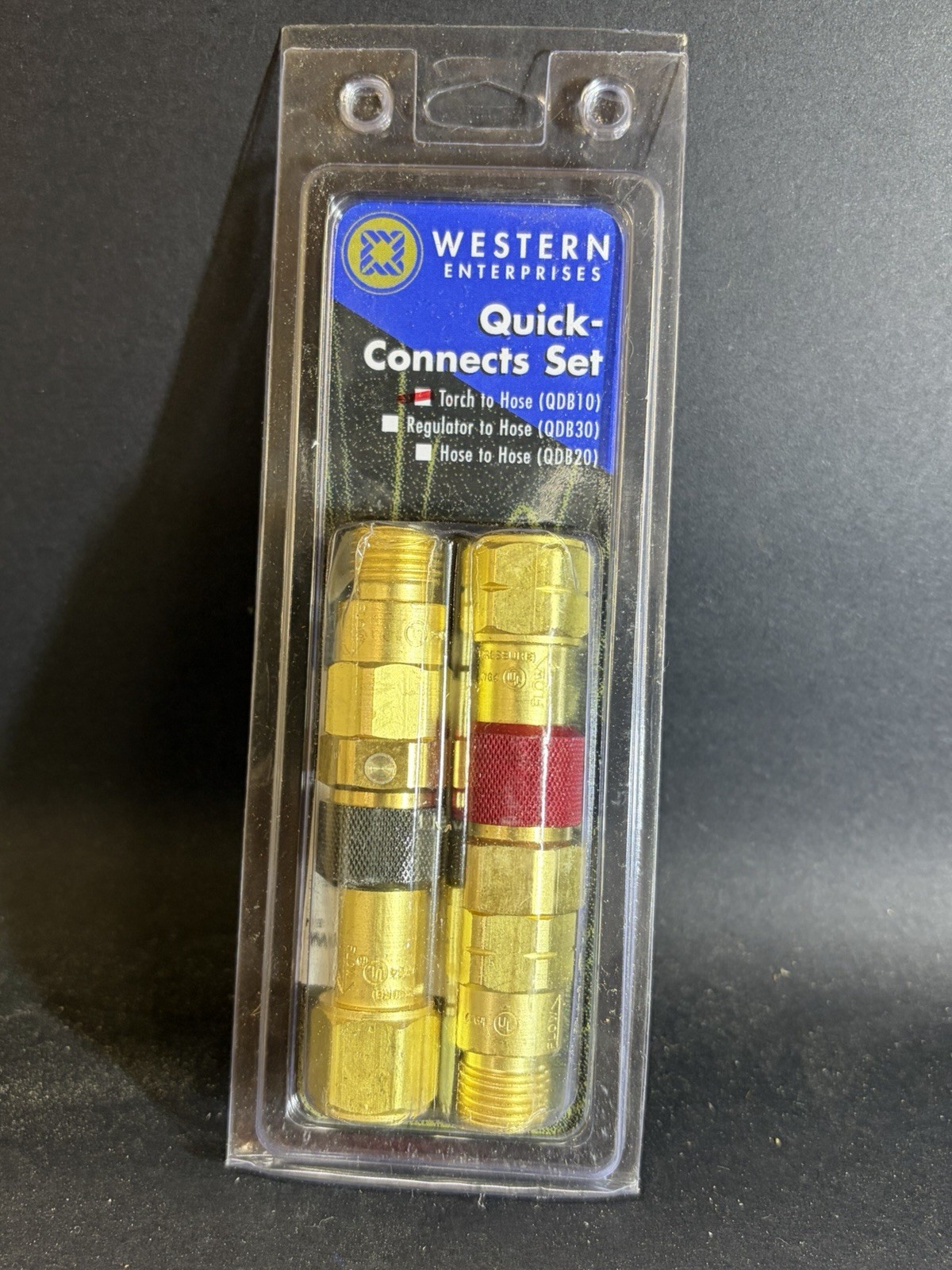 Western Enterprises QDB10 Torch to Hose Quick Connect/Disconnect Set Western Enterprises QDB10 Torch to Hose Quick Connect/Disconnect Set
