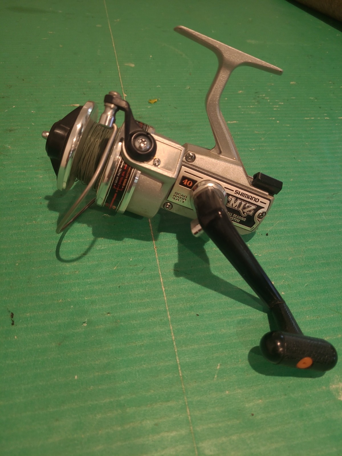 Shimano MIZ 40  Fishing Reel Spinning Reel 4.8:1 Ball Bearing Vintage Rare