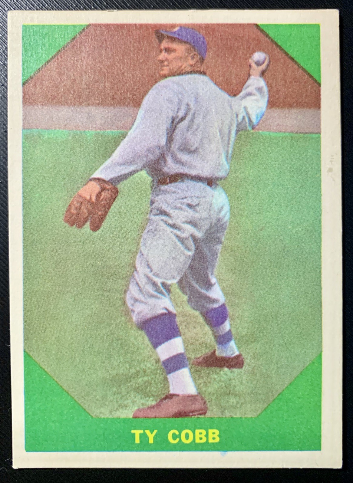 1960 Fleer Baseball Greats - Ty Cobb #42 1960 Fleer Baseball Greats - Ty Cobb #42