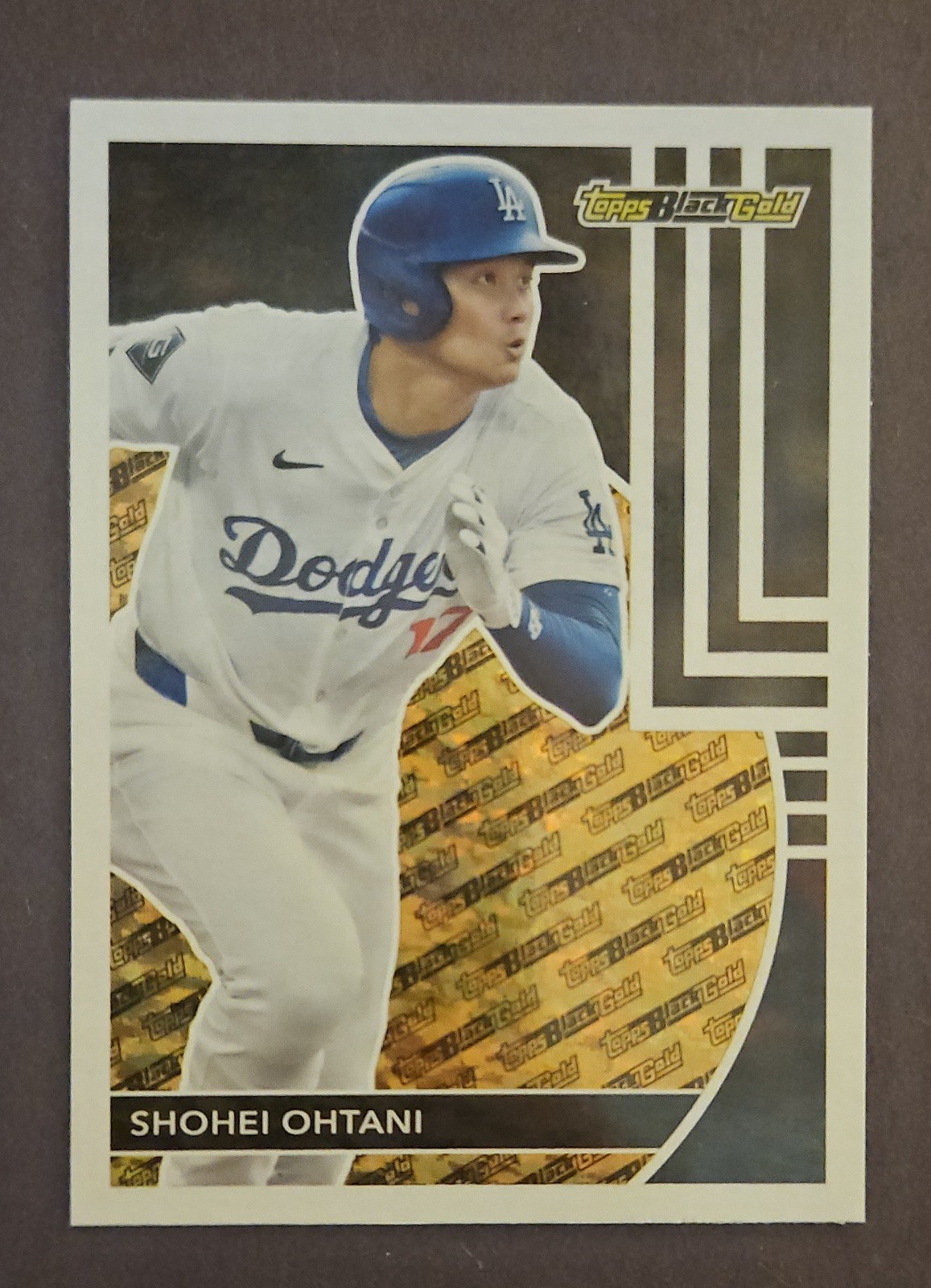 2024 Topps Update Series - Topps Black Gold Shohei Ohtani #BG-1 2024 Topps Update Series - Topps Black Gold Shohei Ohtani #BG-1