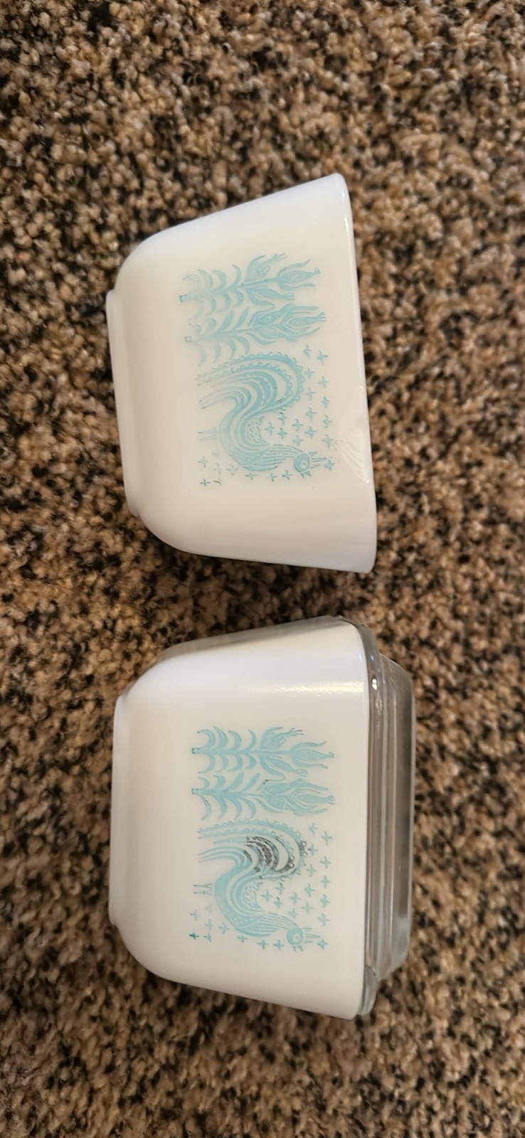 vintage pyrex amish butterprint 1.5 pint