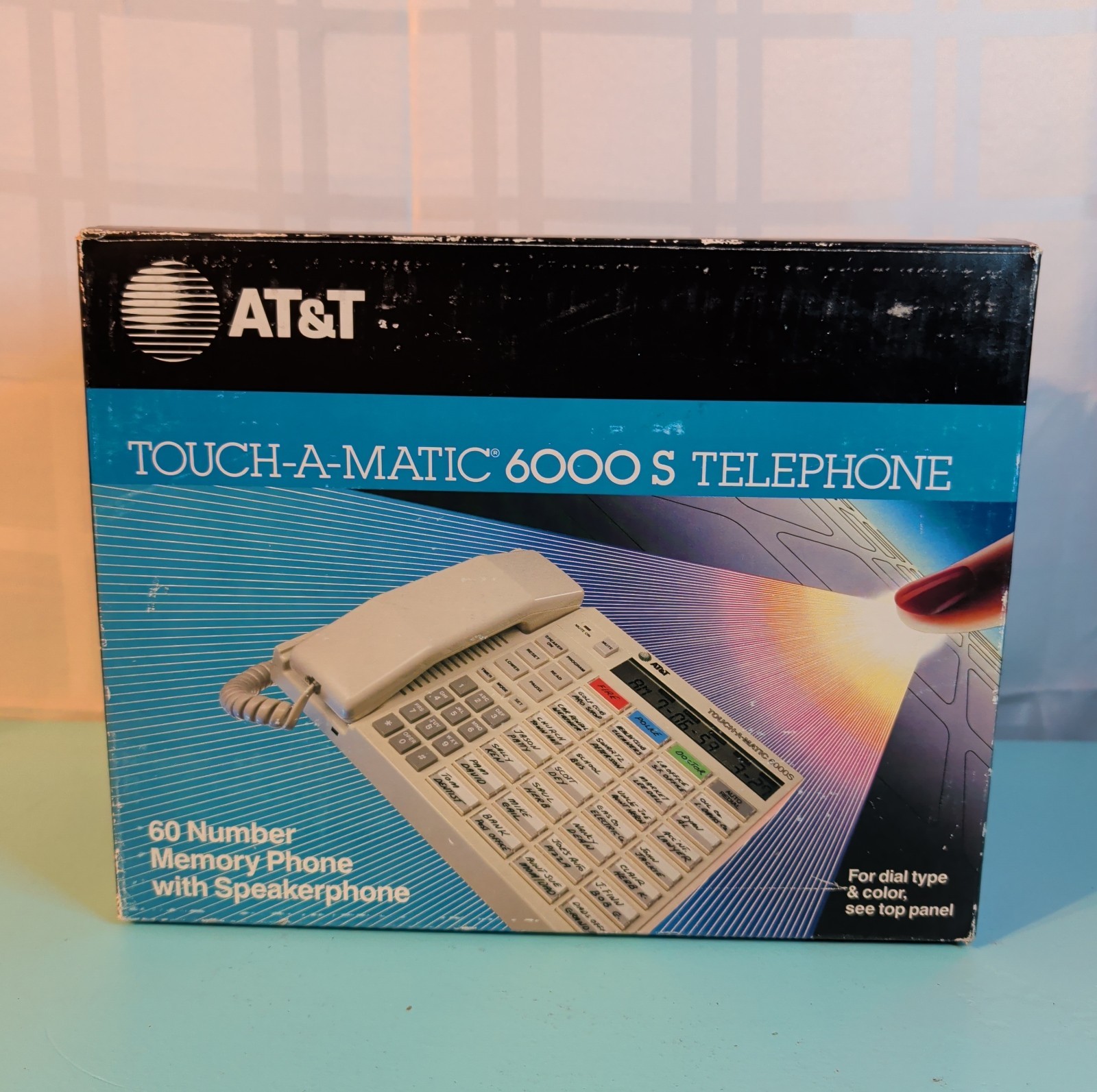AT&T Touch-a-Matic Vintage At&t Touch a matic 6000 s Telephone Almond 1984
