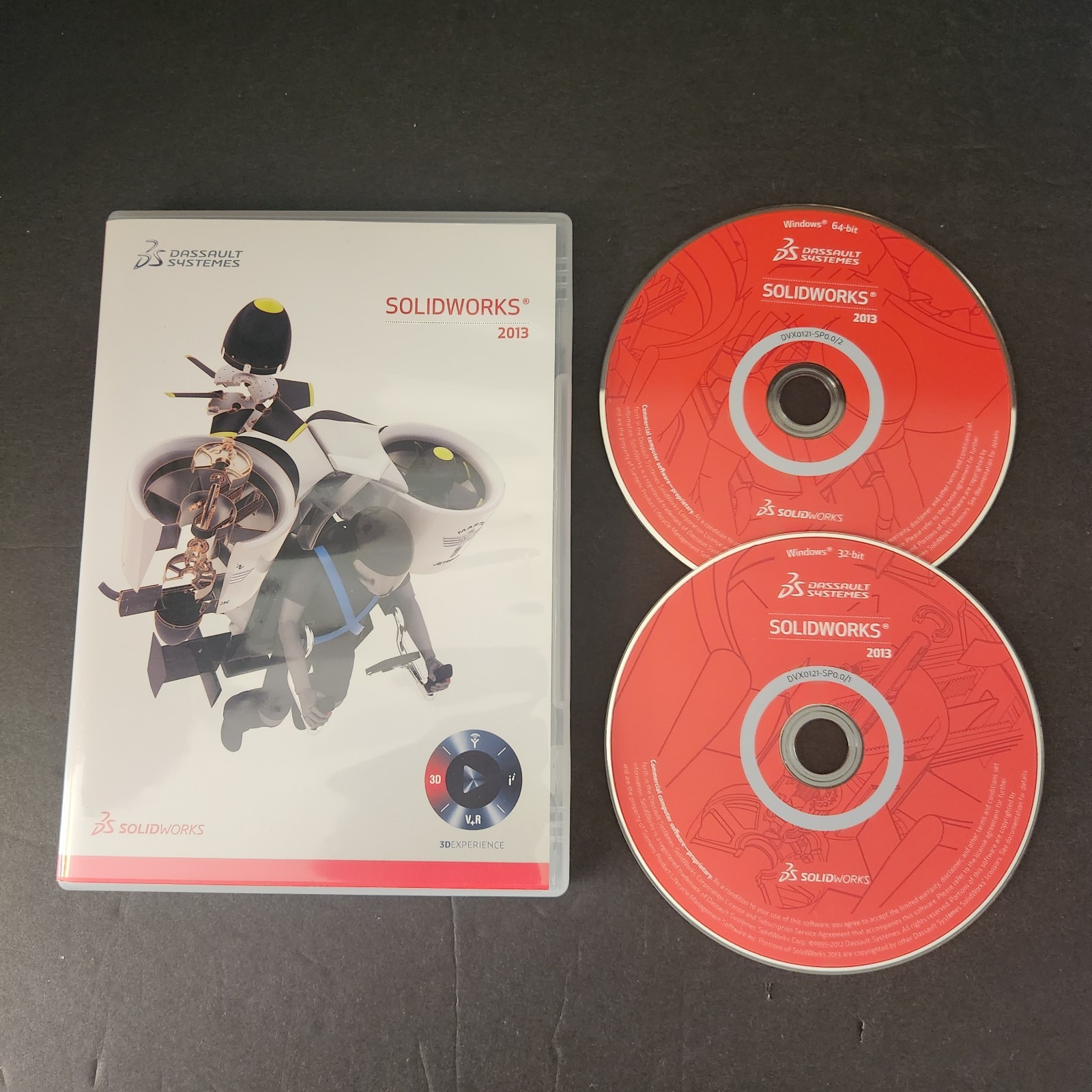 2013 Solidworks Software 32 & 64 Bit DVD Dassault Systemes No Serial/Key DVX0121 2013 Solidworks Software 32 & 64 Bit DVD Dassault Systemes No Serial/Key DVX0121