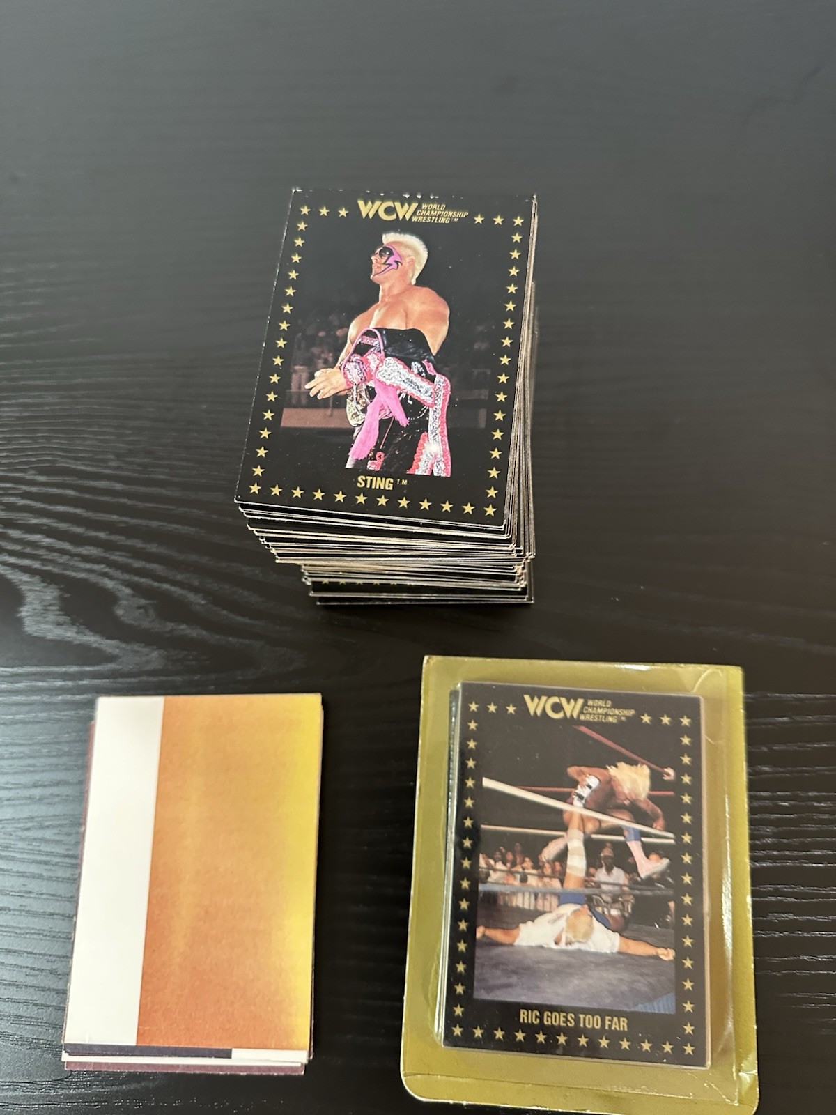 1991 WCW Championship Marketing Complete 110 Card Set With Extra Pack Duplicates 1991 WCW Championship Marketing Complete 110 Card Set With Extra Pack Duplicates