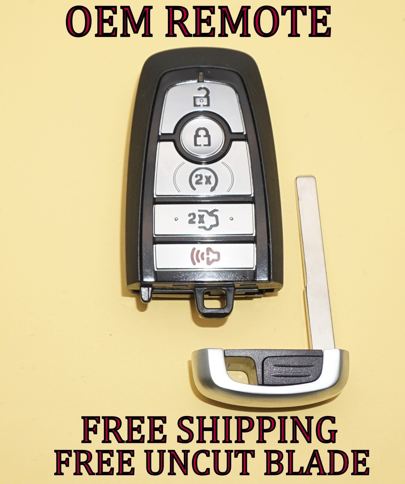 OEM 22 23 24 FORD MUSTANG SMART KEY REMOTE FOB W MOTION SENSING MR3T-15K601-BB