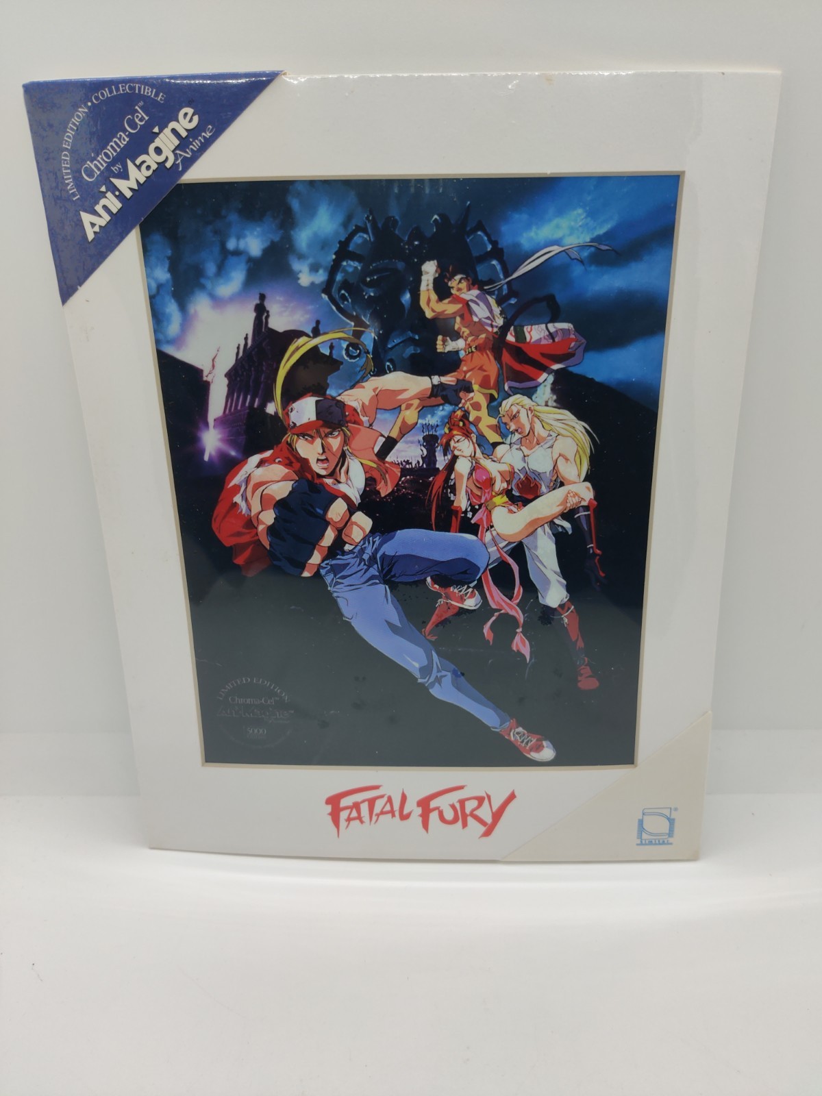 FATAL FURY Animation Chroma Cel – Limited Edition 5000 W/COA. Ani-Magine SEALED FATAL FURY Animation Chroma Cel – Limited Edition 5000 W/COA. Ani-Magine SEALED