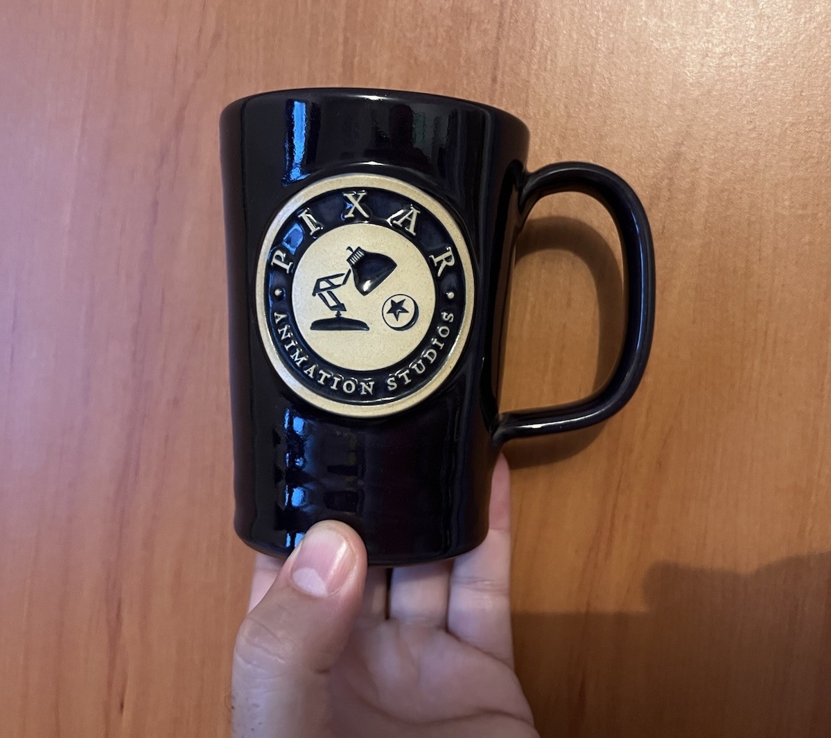 Deneen Pottery Mug Pixar Animation 2014 Abby Style Dark Purple Eggplant New Deneen Pottery Mug Pixar Animation 2014 Abby Style Dark Purple Eggplant New