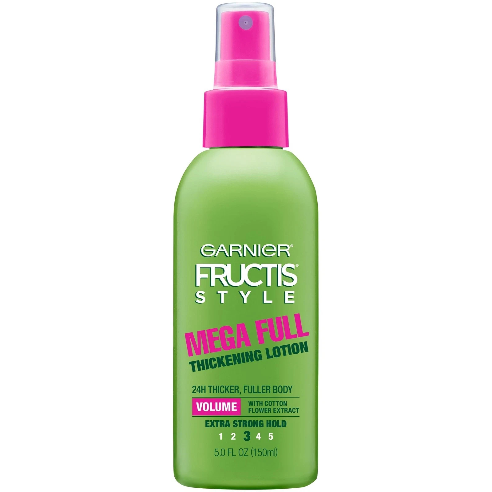Garnier Fructis Style Mega Full Thickening Lotion Extra Strong Hold Hair 5 fl oz Garnier Fructis Style Mega Full Thickening Lotion Extra Strong Hold Hair 5 fl oz