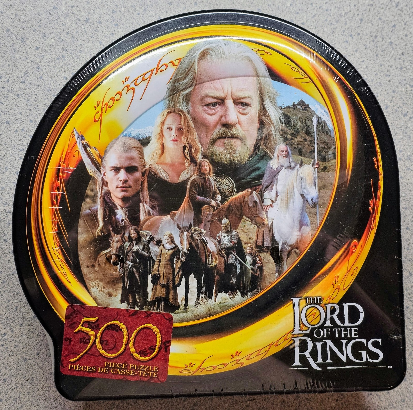 The Lord of the Rings Flight of Plainsmen 500 Puzzle Collectors Tin Sealed The Lord of the Rings Flight of Plainsmen 500 Puzzle Collectors Tin Sealed