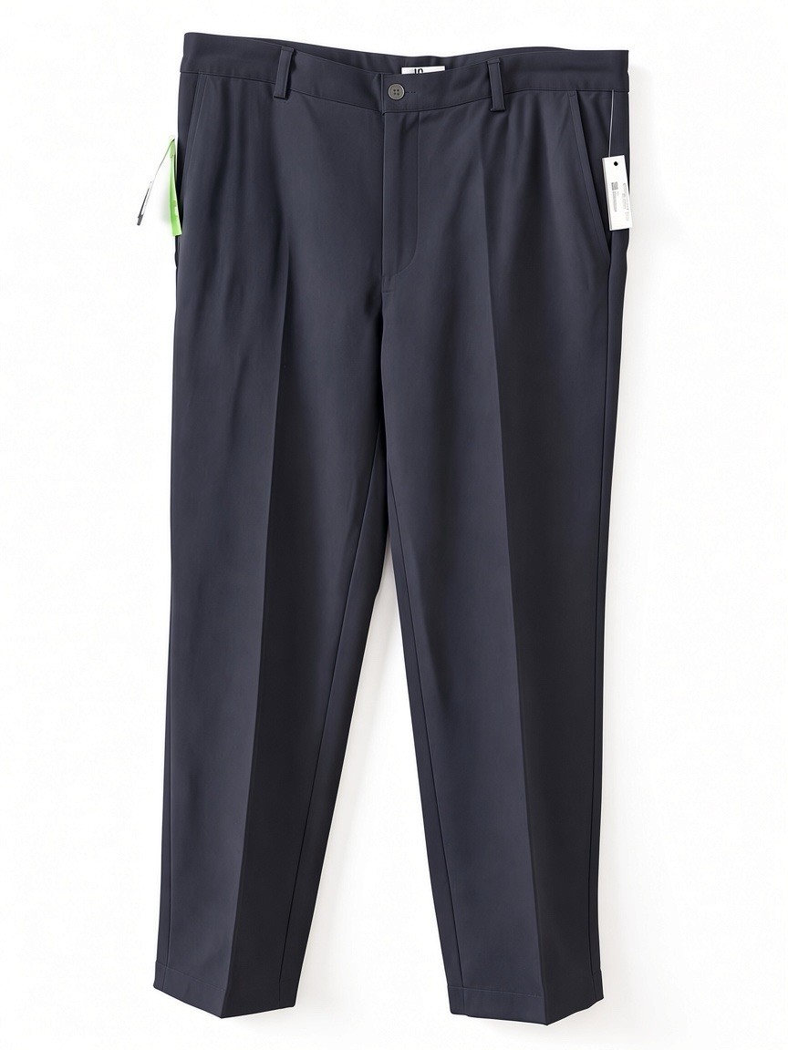 NWT IZOD Mens PerformX Basix Flat Front Navy Golf Pant Straight Leg 36x29 UPF 50