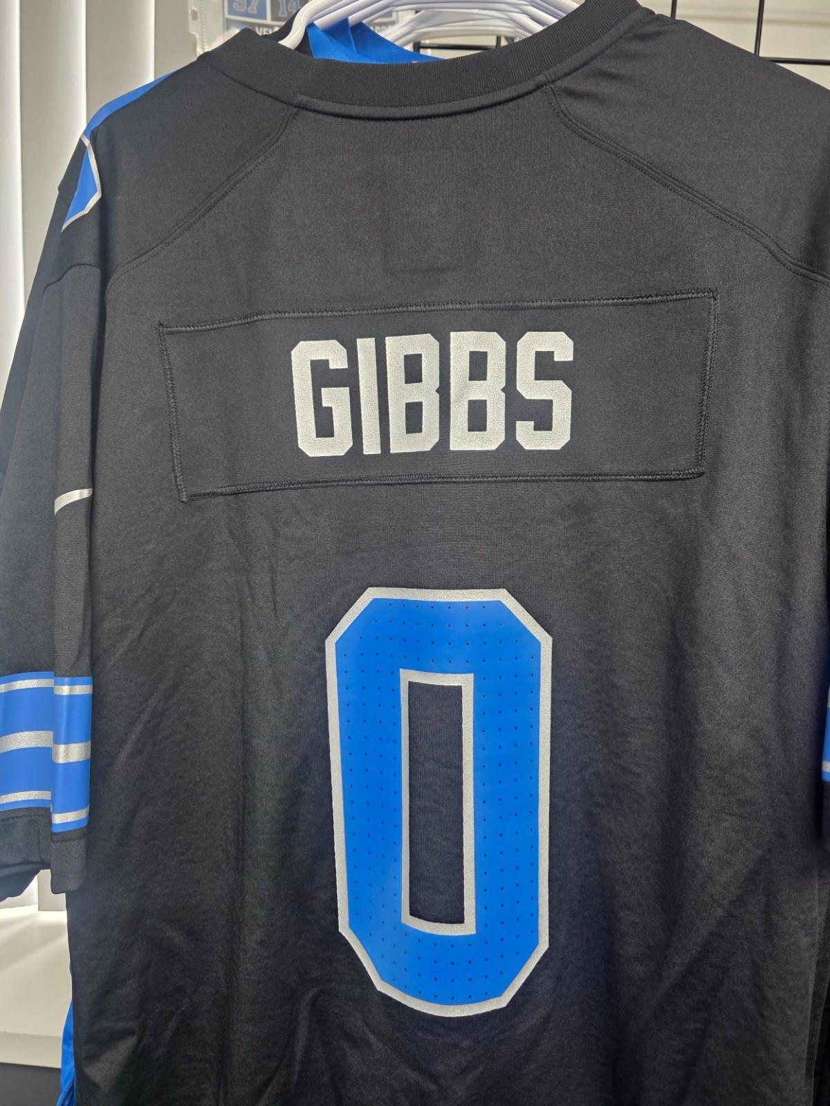 Jahmyr Gibbs Detroit Lions Black Nike Jersey - NEW WITH TAGS