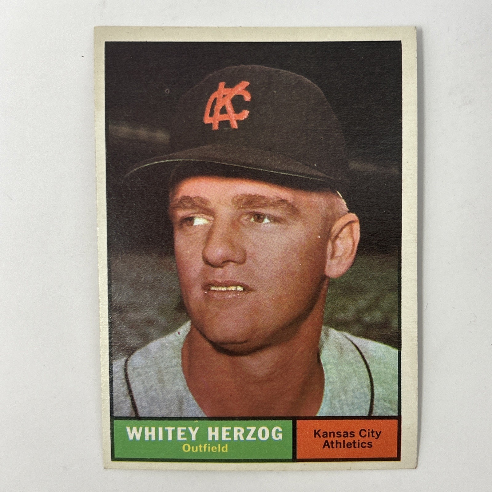 1961 Topps - Whitey Herzog #106
