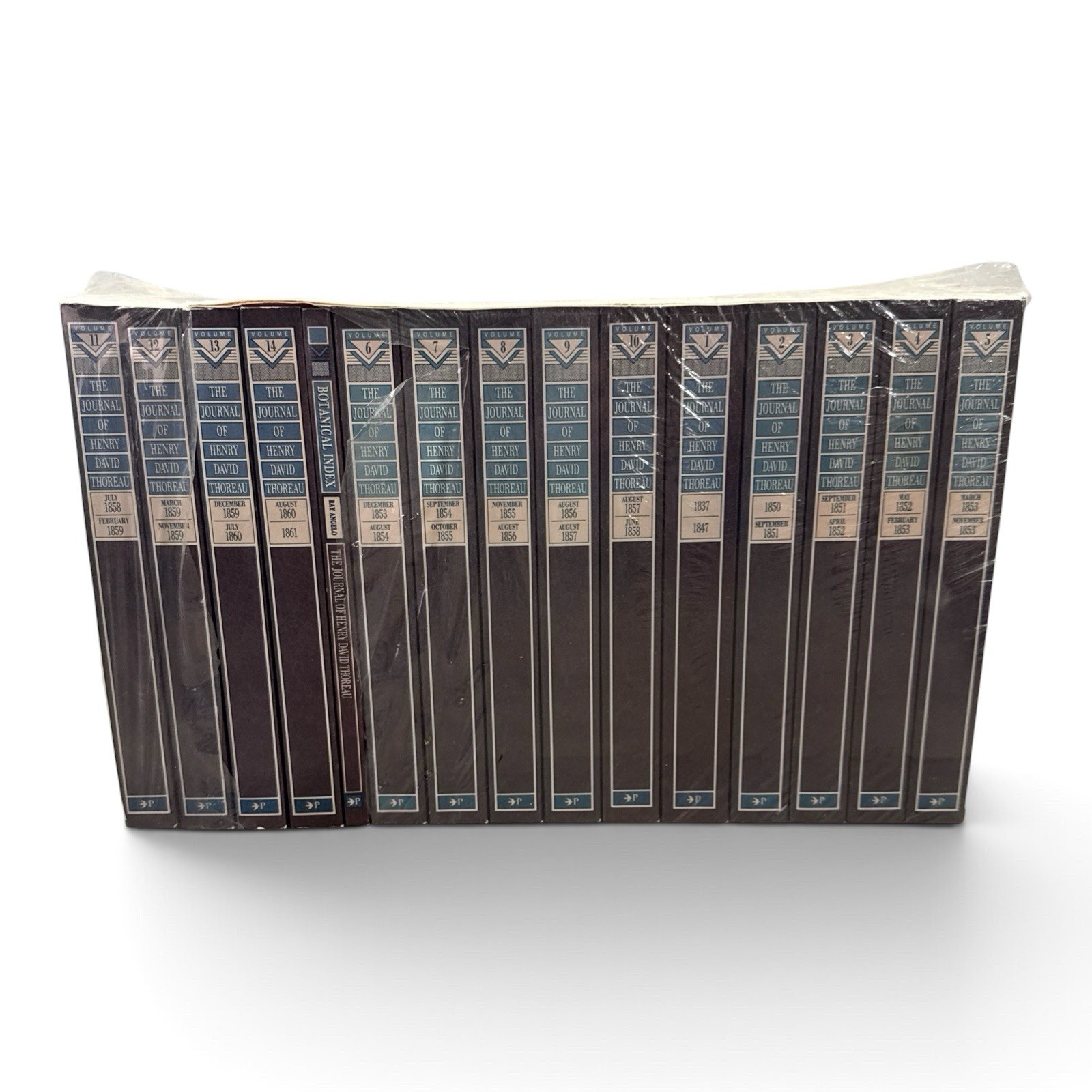 Journal of Henry David Thoreau 1837-1861 Complete Set 1984 15 Vol 1-14 & Index Journal of Henry David Thoreau 1837-1861 Complete Set 1984 15 Vol 1-14 & Index