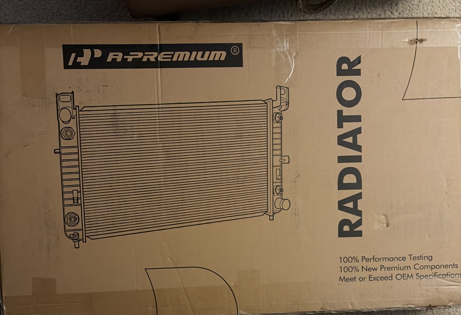A-Premium Radiator RAD01850-C For Chrysler Dodge Plymouth 1996-2000 A-Premium Radiator RAD01850-C For Chrysler Dodge Plymouth 1996-2000