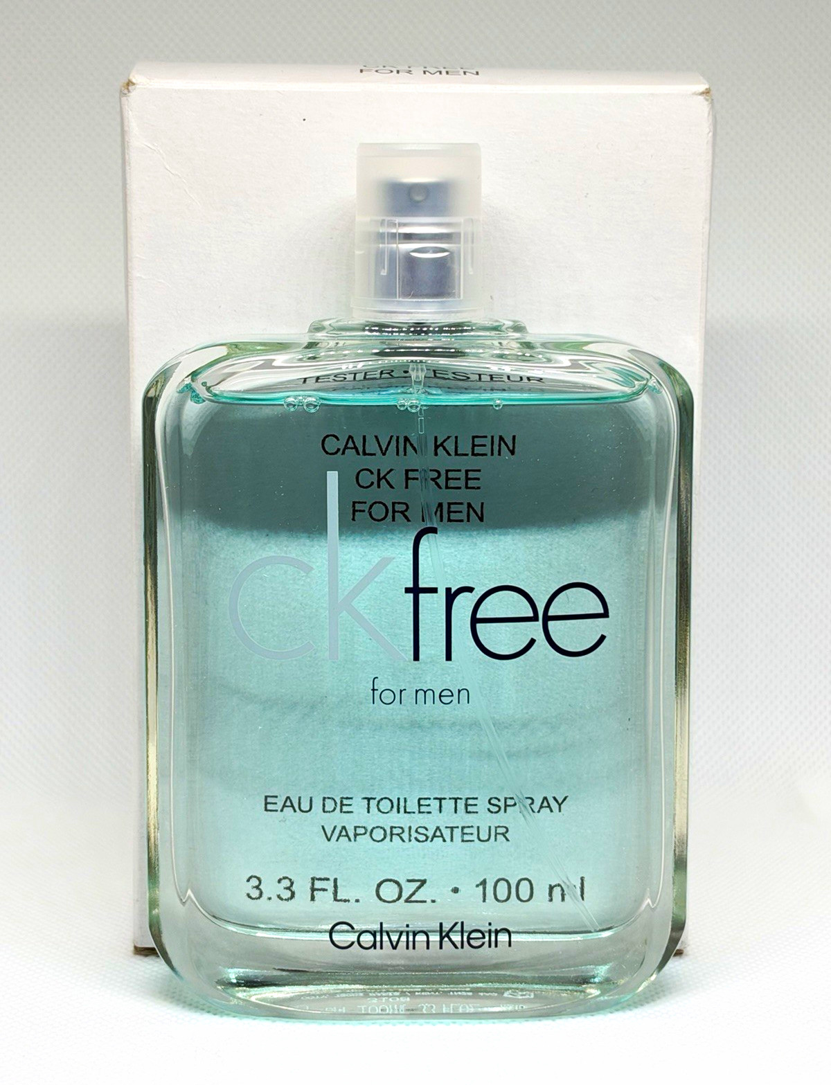 Calvin Klein CK Free Eau de Toilette Spray 3.3 fl oz Tester Size Type