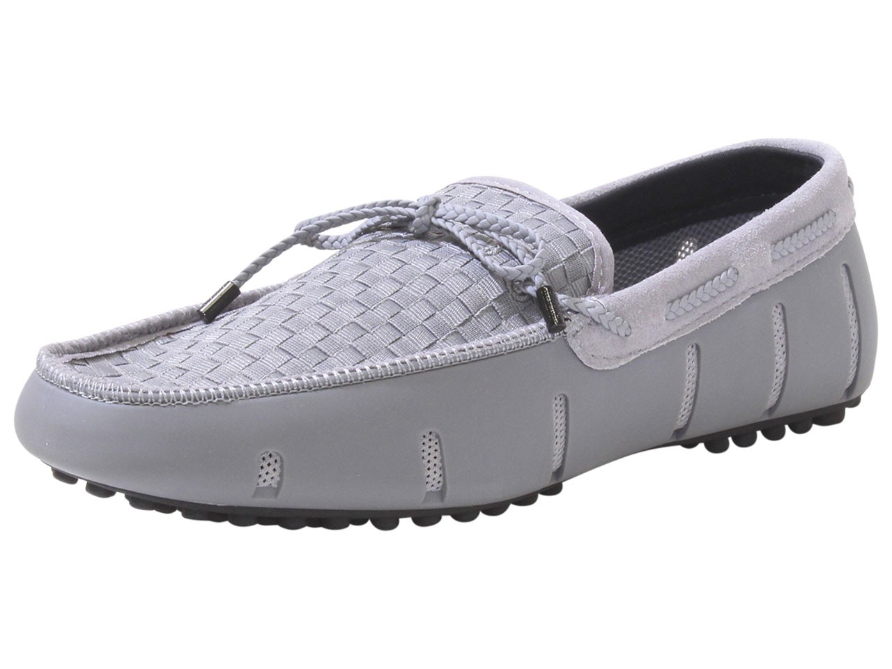 Swims Men\'s Woven Driver Loafers Shoes Gray/Black Sz: 8.5 21224 Swims Men\'s Woven Driver Loafers Shoes Gray/Black Sz: 8.5 21224