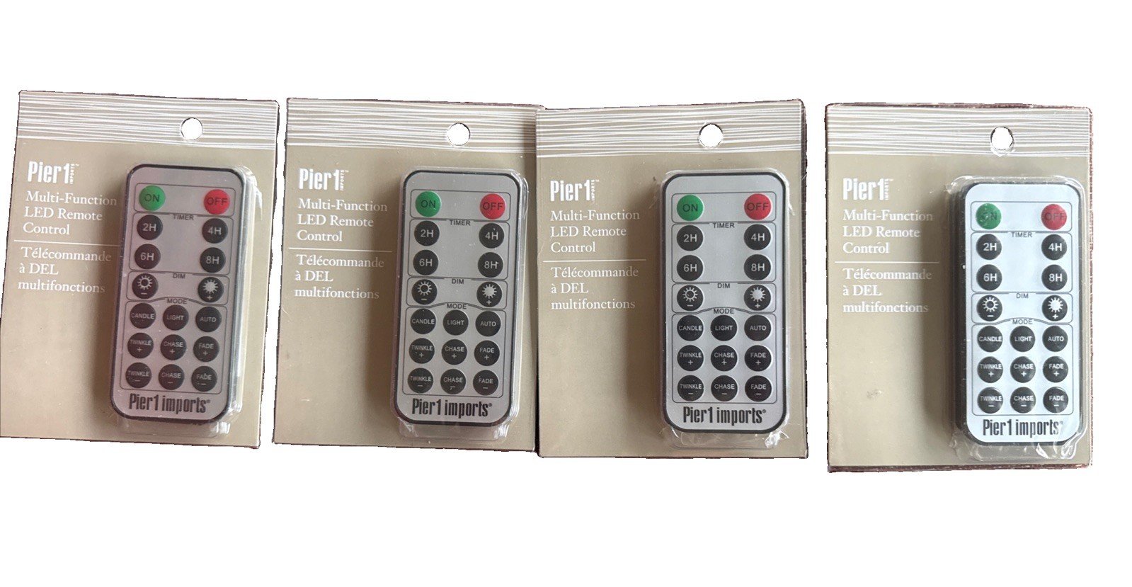 Pier 1 Imports Multi-Function LED Remote Control for LED Glimmer String candle Pier 1 Imports Multi-Function LED Remote Control for LED Glimmer String candle