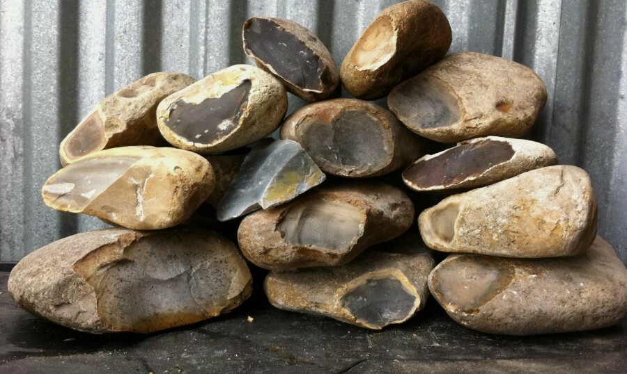 Texas Primo Raw Chert Flint Knapping Arrowhead Craft FlatRate 22lb Native Art 